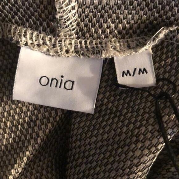 Onia Michael Slub Knit Hoodie in Stone Medium - Picture 5 of 8